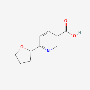 6-(Tetrahydrofuran-2-yl)nicotinic acid