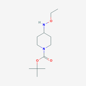 Tert-butyl 4-(ethoxyamino)piperidine-1-carboxylate