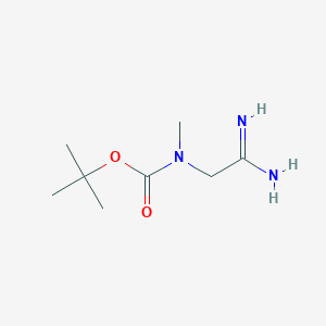 tert-Butyl N-(carbamimidoylmethyl)-N-methylcarbamate