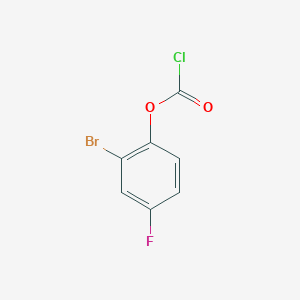 2-Bromo-4-fluorophenyl chloroformate