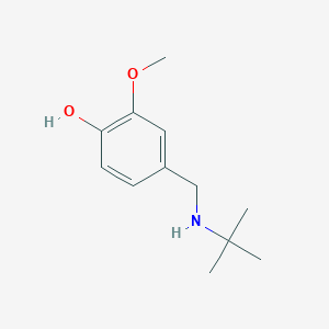 4-[(Tert-butylamino)methyl]-2-methoxyphenol