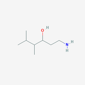 1-Amino-4,5-dimethylhexan-3-ol