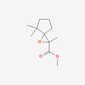 Methyl 2,4,4-trimethyl-1-oxaspiro[2.4]heptane-2-carboxylate