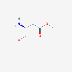 methyl (3S)-3-amino-4-methoxybutanoate