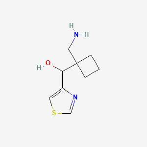 [1-(Aminomethyl)cyclobutyl](1,3-thiazol-4-yl)methanol