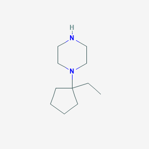 1-(1-Ethylcyclopentyl)piperazine