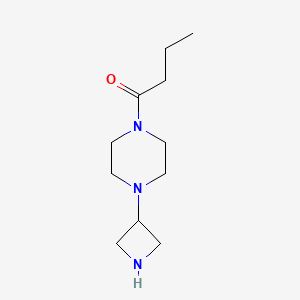 1-Butanone, 1-[4-(3-azetidinyl)-1-piperazinyl]-