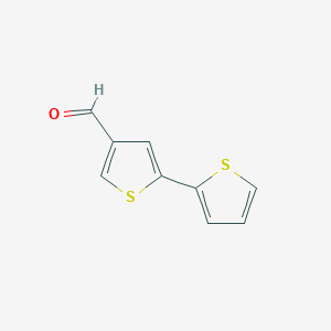 5-(Thiophen-2-YL)thiophene-3-carbaldehyde