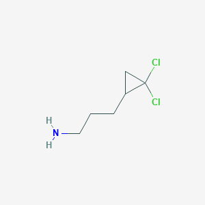 3-(2,2-Dichlorocyclopropyl)propan-1-amine