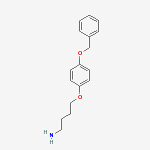 1-(4-Aminobutoxy)-4-(benzyloxy)benzene