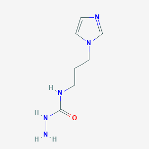 3-amino-1-[3-(1H-imidazol-1-yl)propyl]urea