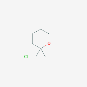 2-(Chloromethyl)-2-ethyloxane