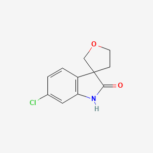 6-Chloro-1,2-dihydrospiro[indole-3,3'-oxolane]-2-one