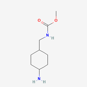 methyl N-[(4-aminocyclohexyl)methyl]carbamate