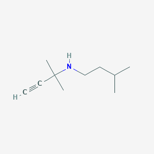 (2-Methylbut-3-YN-2-YL)(3-methylbutyl)amine