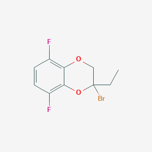 2-Bromo-2-ethyl-5,8-difluoro-2,3-dihydro-1,4-benzodioxine