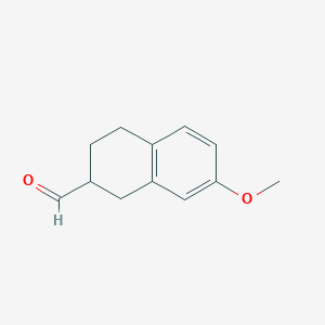 7-Methoxy-1,2,3,4-tetrahydronaphthalene-2-carbaldehyde