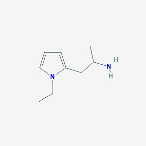 1-(1-ethyl-1H-pyrrol-2-yl)propan-2-amine