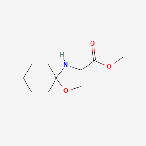 Methyl 1-oxa-4-azaspiro[4.5]decane-3-carboxylate