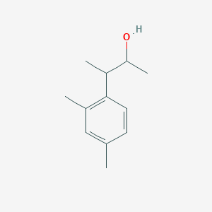 molecular formula C12H18O B13203726 3-(2,4-Dimethylphenyl)butan-2-ol 