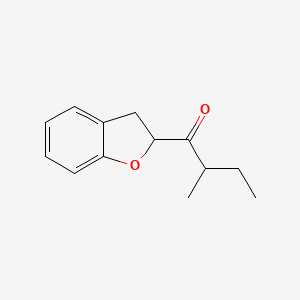 1-(2,3-Dihydro-1-benzofuran-2-YL)-2-methylbutan-1-one