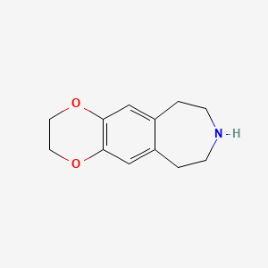 4,7-Dioxa-13-azatricyclo[8.5.0.0,3,8]pentadeca-1(10),2,8-triene