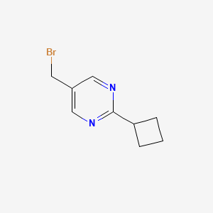 5-(Bromomethyl)-2-cyclobutylpyrimidine