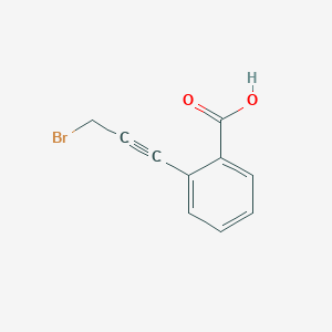 2-(3-Bromoprop-1-YN-1-YL)benzoic acid