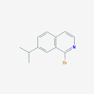 1-Bromo-7-(propan-2-YL)isoquinoline