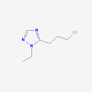 5-(3-Chloropropyl)-1-ethyl-1H-1,2,4-triazole