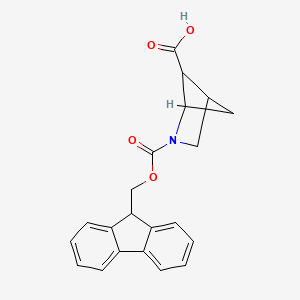 2-{[(9H-fluoren-9-yl)methoxy]carbonyl}-2-azabicyclo[2.1.1]hexane-5-carboxylic acid