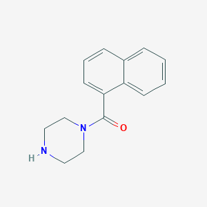 molecular formula C15H16N2O B1320385 1-Naphthyl(1-piperazinyl)methanone CAS No. 684249-34-1