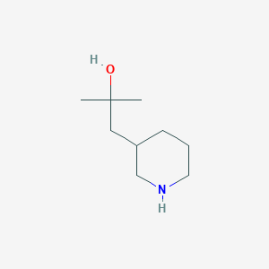 2-Methyl-1-(piperidin-3-yl)propan-2-ol