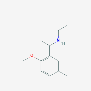 [1-(2-Methoxy-5-methylphenyl)ethyl](propyl)amine