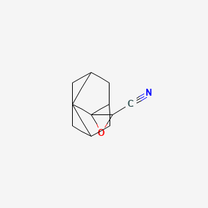 Spiro[adamantane-2,2'-oxirane]-3'-carbonitrile