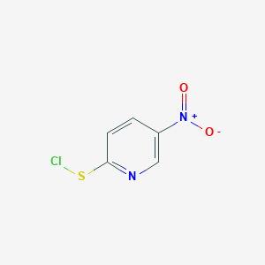 2-Pyridinesulfenyl chloride, 5-nitro-