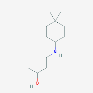 4-[(4,4-Dimethylcyclohexyl)amino]butan-2-ol