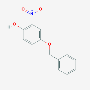 B132044 4-(Benzyloxy)-2-nitrophenol CAS No. 96315-18-3