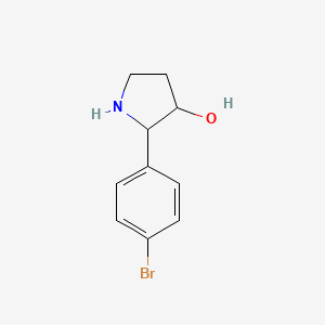 2-(4-Bromophenyl)pyrrolidin-3-ol