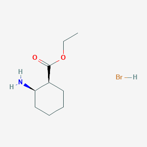 Ethyl (1S,2R)-2-aminocyclohexane-1-carboxylate hydrobromide