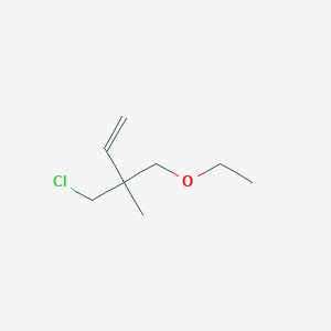 3-(Chloromethyl)-4-ethoxy-3-methylbut-1-ene