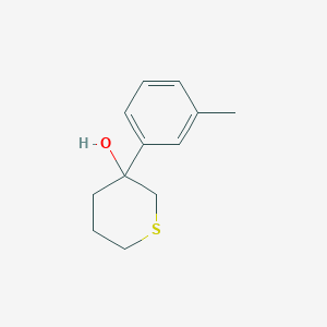 3-(3-Methylphenyl)thian-3-ol