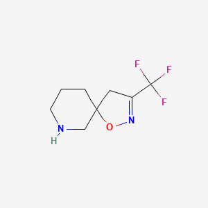 3-(Trifluoromethyl)-1-oxa-2,7-diazaspiro[4.5]dec-2-ene