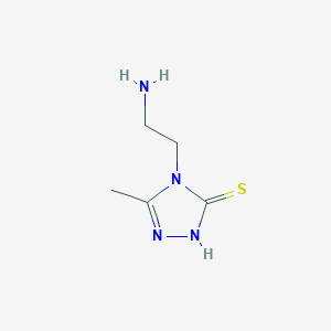 4-(2-Aminoethyl)-5-methyl-4H-1,2,4-triazole-3-thiol