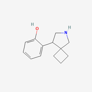 2-{6-Azaspiro[3.4]octan-8-yl}phenol