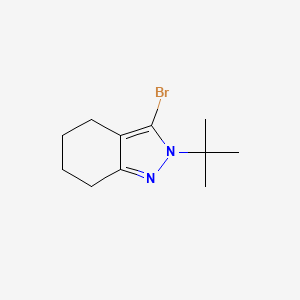 3-Bromo-2-tert-butyl-4,5,6,7-tetrahydro-2H-indazole