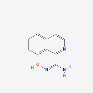 (E)-N'-Hydroxy-5-methylisoquinoline-1-carboximidamide