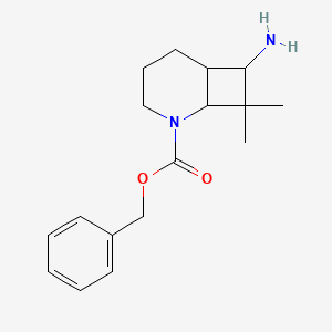 Benzyl 7-amino-8,8-dimethyl-2-azabicyclo[4.2.0]octane-2-carboxylate