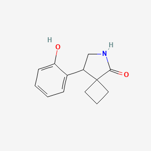 8-(2-Hydroxyphenyl)-6-azaspiro[3.4]octan-5-one