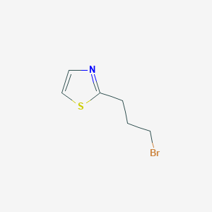 2-(3-Bromopropyl)-1,3-thiazole